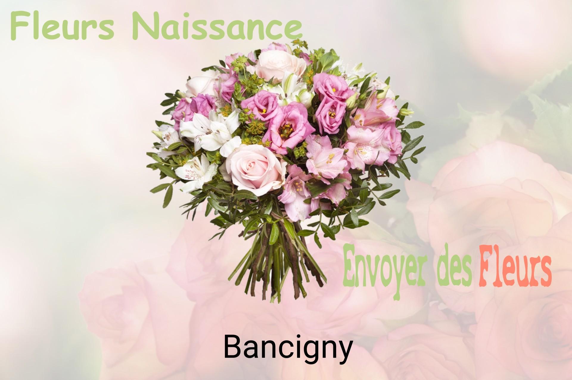 Bouquet de fleurs de naissance livré à Bancigny